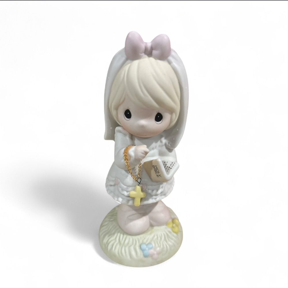 Precious Moments This Day Has Been Made In Heaven - Communion Girl Figurine